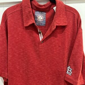 Tommy Bahama MLB collection Men's Polo - St Louis Cardinals baseball ⚾️
